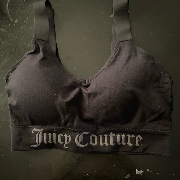 Juicy Couture Charcoal Sports Bra - Picture 2 of 5
